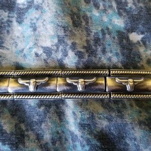 Montana Silversmiths Longhorn magnetic Bracelet